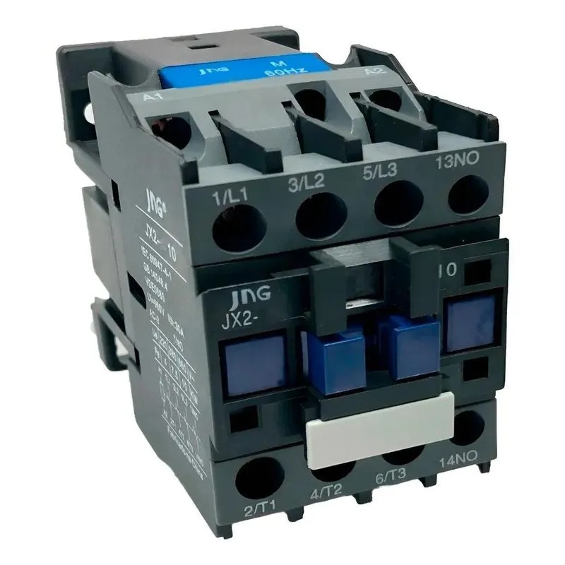 Contator Jng Jx2-09 12a 24v / 110v / 220v / 380v Esco 24vca
