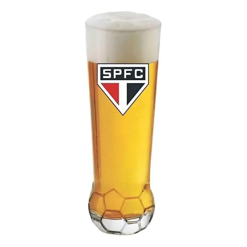 Copo Bola Personalizado São Paulo Spfc Para Cerveja 400 Ml C