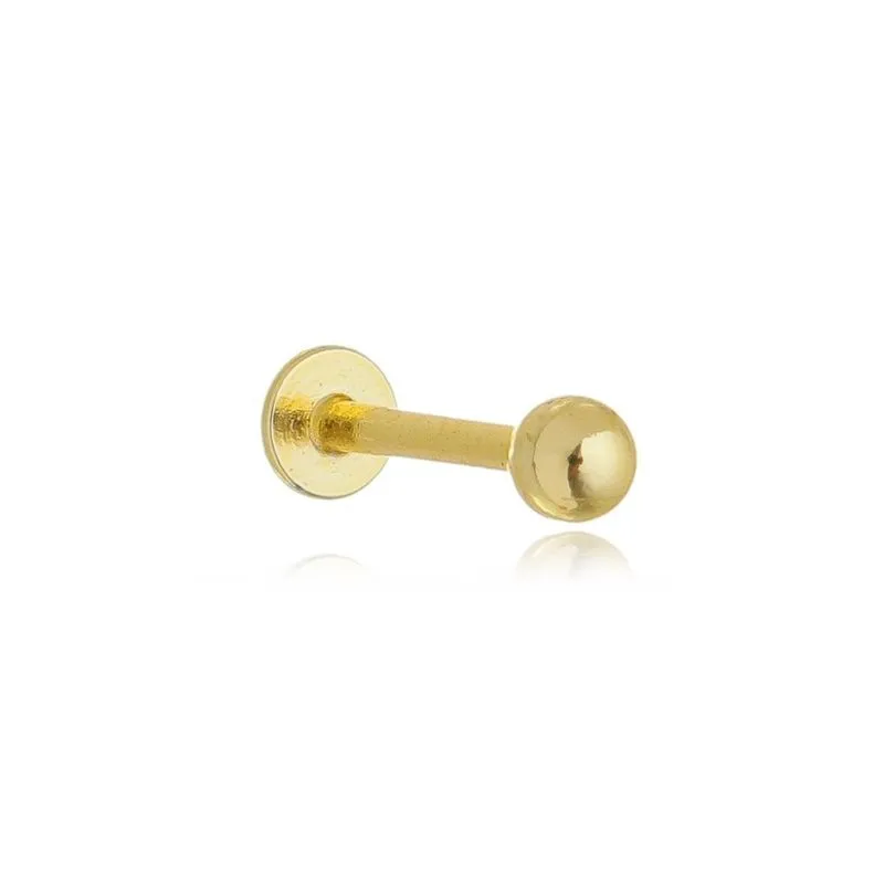 Piercing Tragus Aço Inox Bola Masculino Feminino Color Top 1
