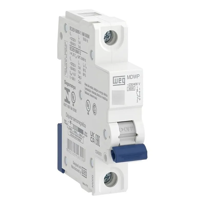 Disjuntor Monopolar 32a Curva C - Mdwp-c32-1 - Weg