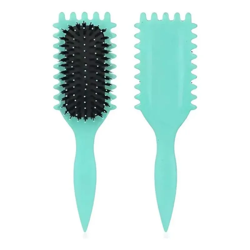 5x Escova De Estilo Bounce Curl Define Escova De Cachos Pent
