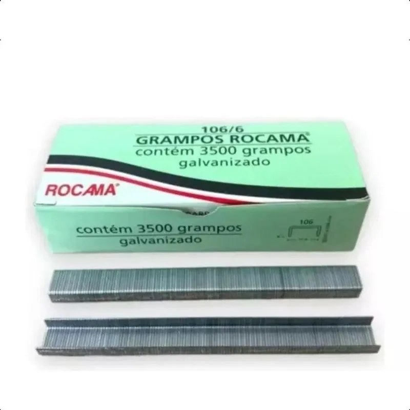 10x Grampo 6mm 106-6 Rocama 3500 Grampos