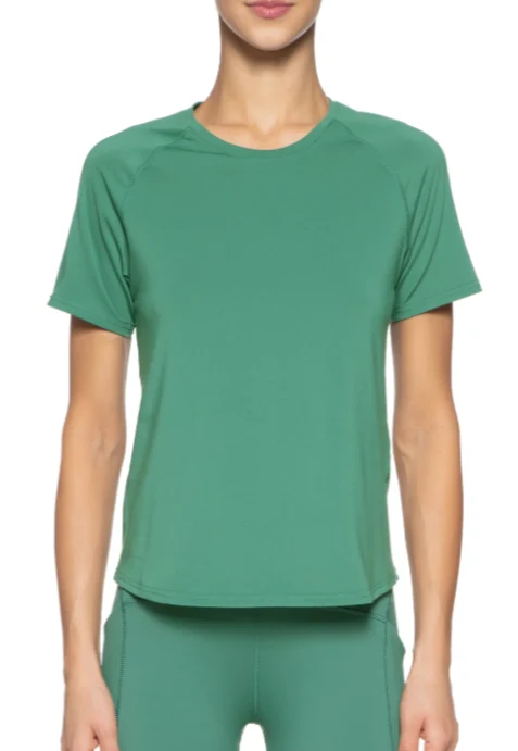 Camiseta Esportiva Hering Ciclista com Malha Texturizada Feminina - Verde M