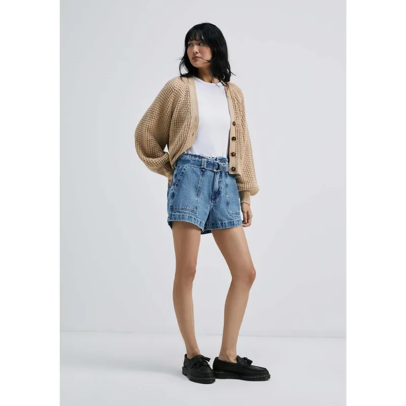 Shorts Jeans Feminino Clochard - Azul 038