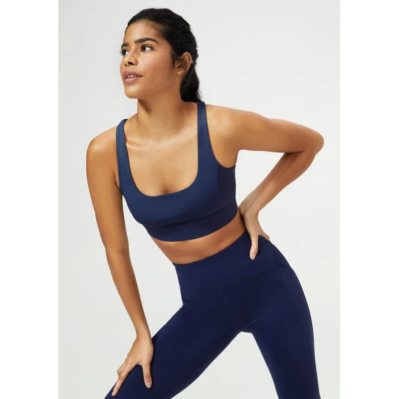 Top Esportivo Alta Compressão - Azul P