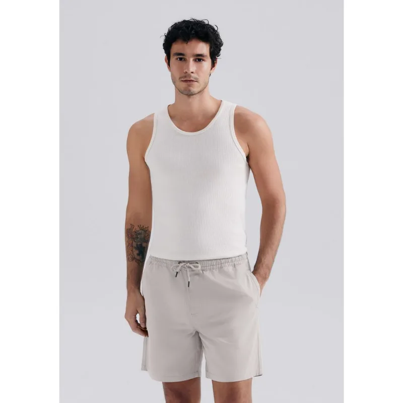 Shorts Masculino De Sarja - Bege M