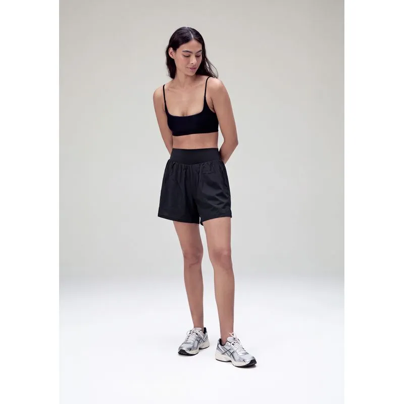 Shorts Esportivo Feminino Secagem Rápida - Preto M