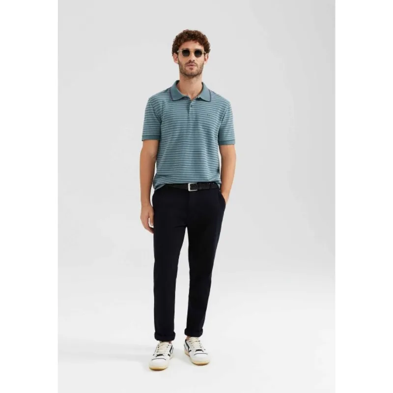 Camisa Polo Masculina Manga Curta Listrada - Verde XXG