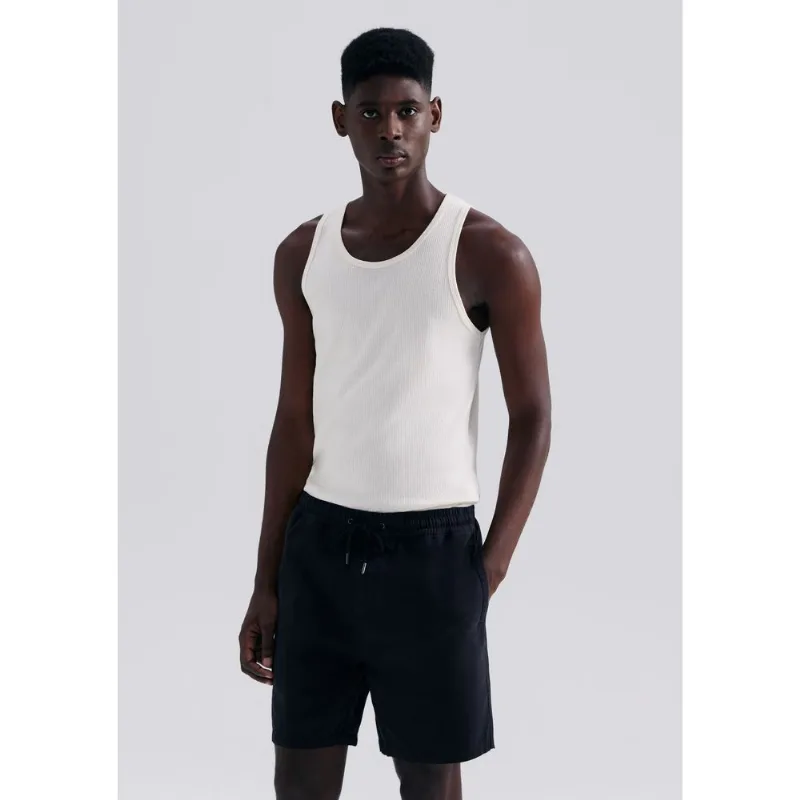 Shorts Masculino De Sarja - Preto M