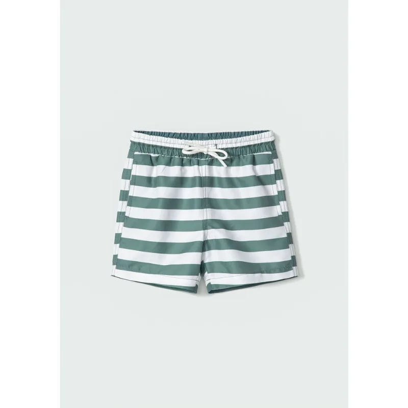 Shorts Infantil Menino Estampado - Verde 014