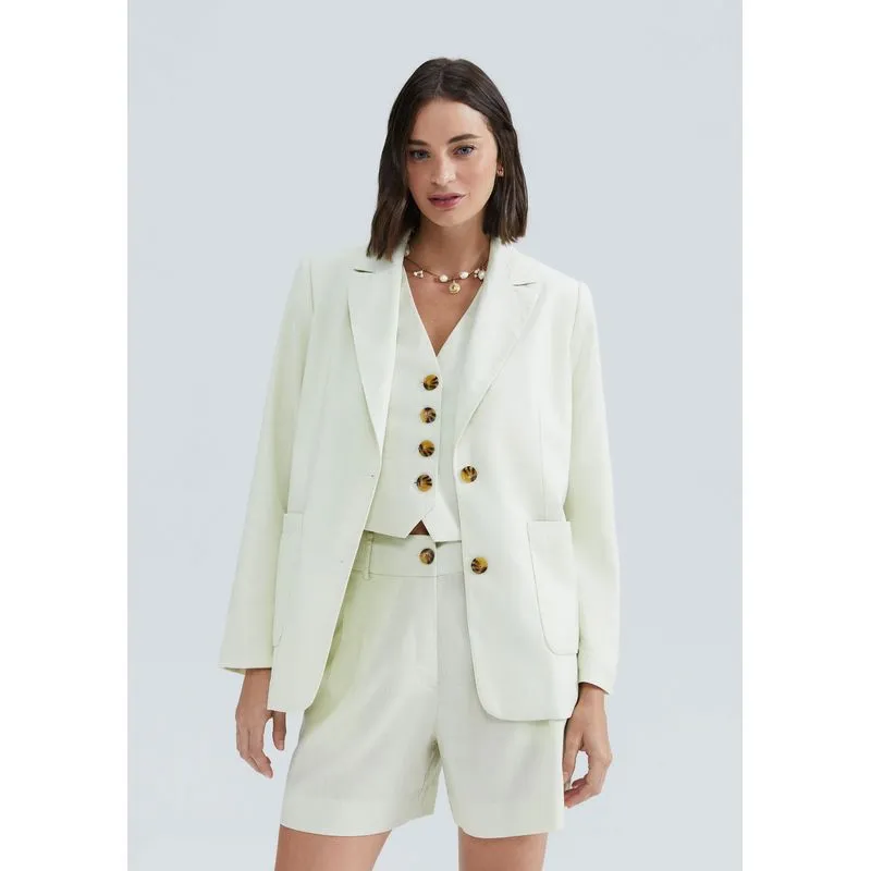 Blazer Feminino Eco - Verde P
