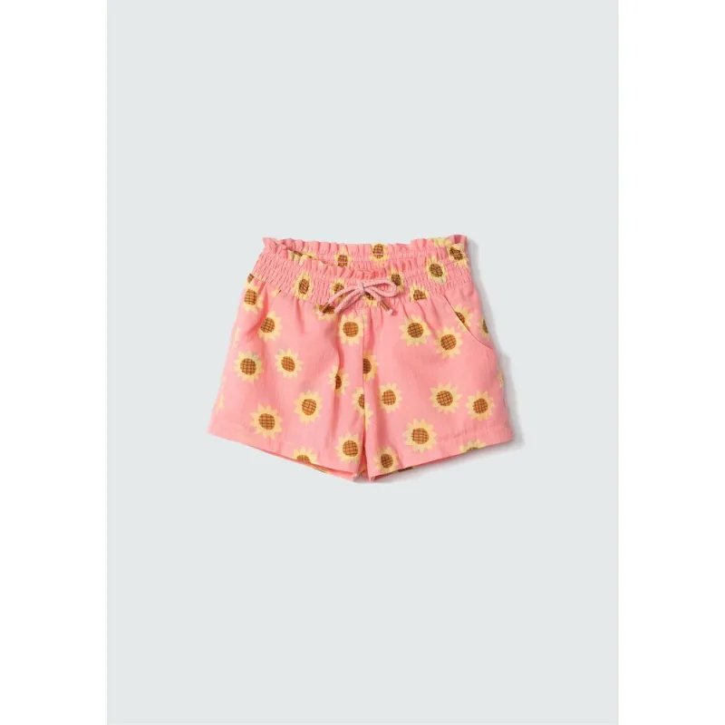 Shorts Infantil Menina Toddler Clochard - Rosa 002