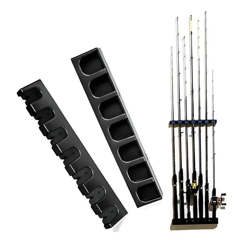 Suporte De Vara Pesca Rochel Rack Suporta Até 7 Varas 37cm
