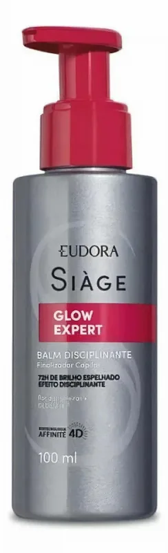 10x Finalizador Capilar Eudora Siàge Glow Expert Balm Disci