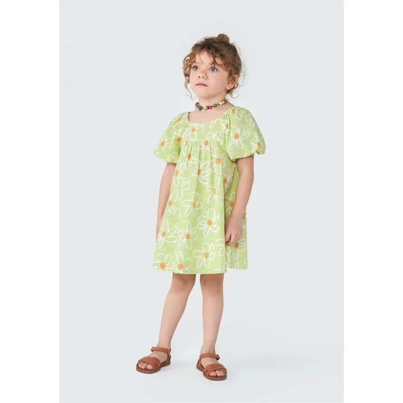 Vestido Infantil Toddler - Verde 002