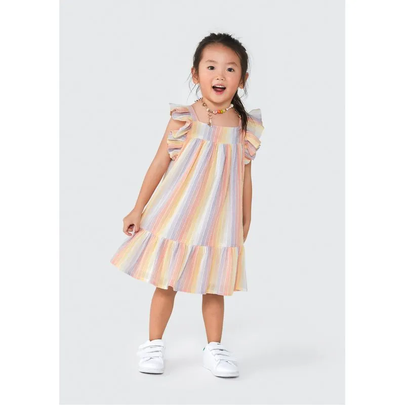 Vestido Infantil Toddler - Laranja 003
