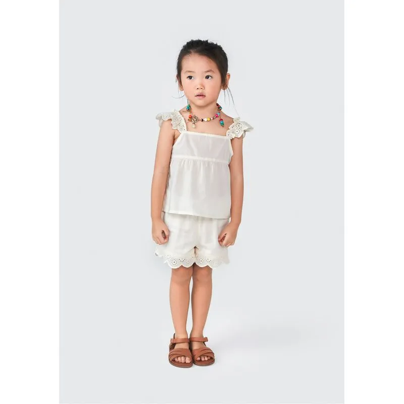 Regata Infantil Menina Toddler - Amarelo 003