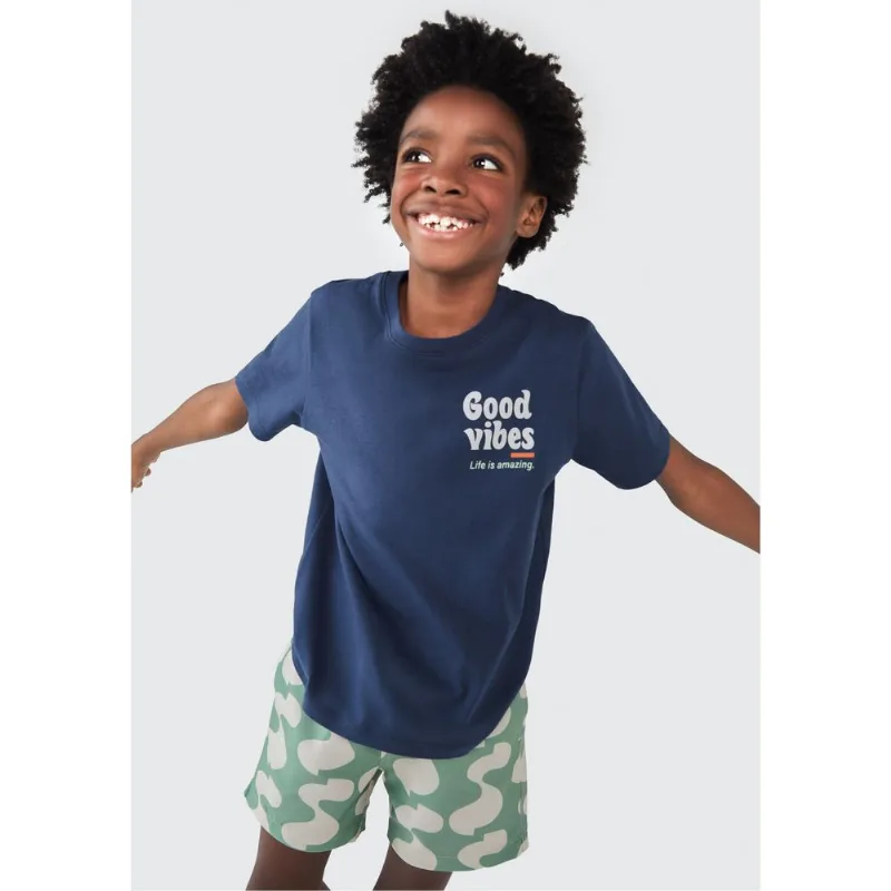 Shorts Infantil Menino Estampado - Verde 006