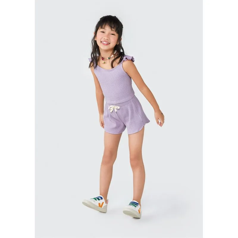 Shorts Infantil Menina - Roxo 012
