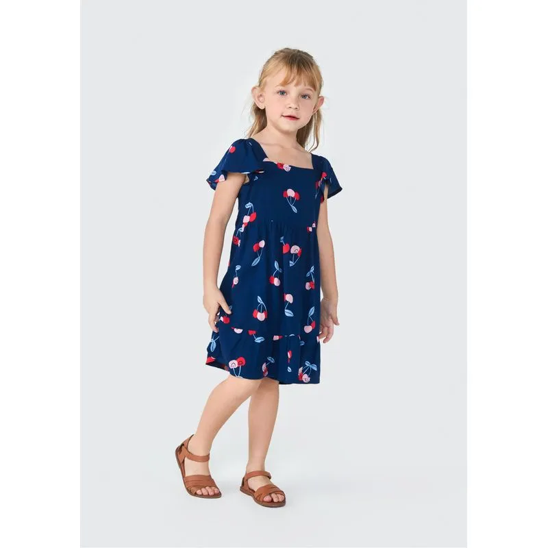Vestido Infantil Toddler - Azul 003