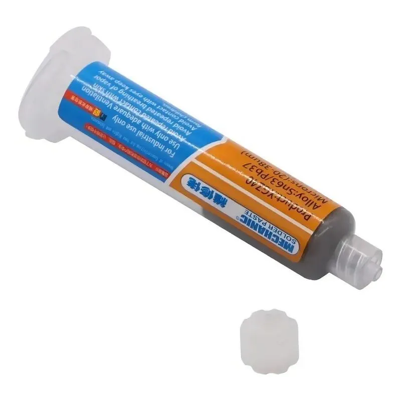10x Solda Em Pasta Mechanic Seringa Bga Smd Xgz40 Sn63/pb37