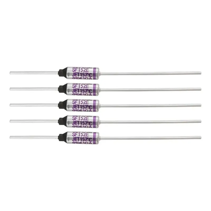 5 Fusível Térmico 157 Graus 10a 250v Para Eletrodoméstico