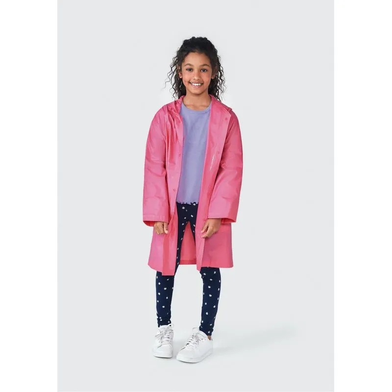 Capa De Chuva Infantil Unissex - Rosa P
