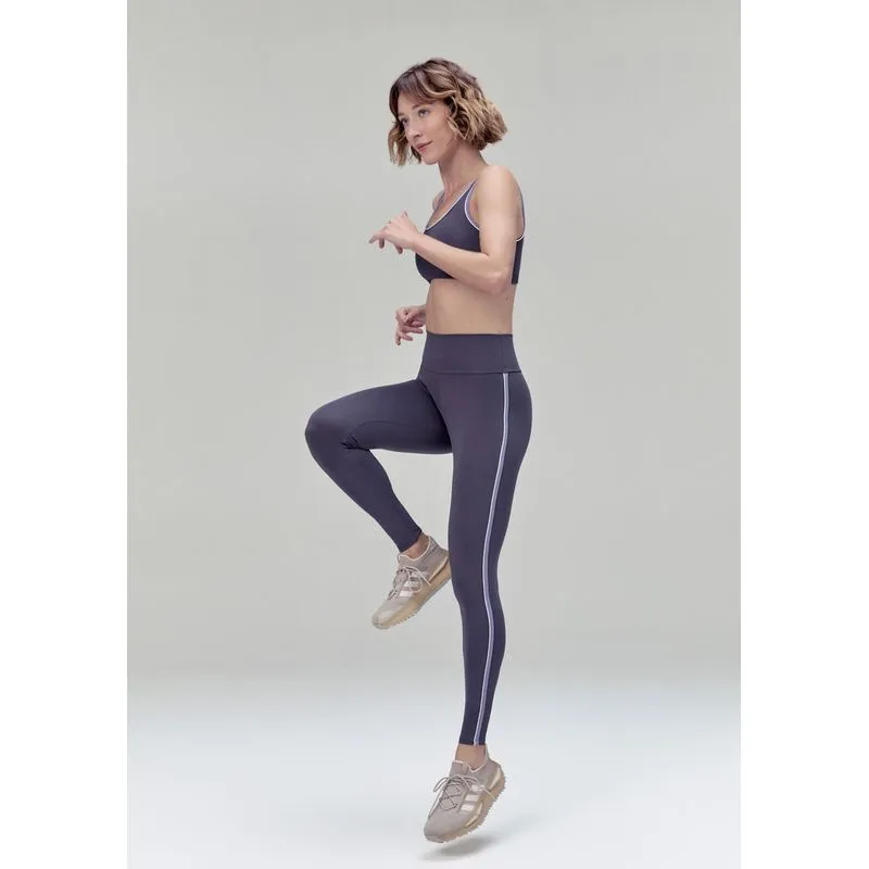 Calça Legging Esportiva Feminina Secagem Rápida - Roxo XG