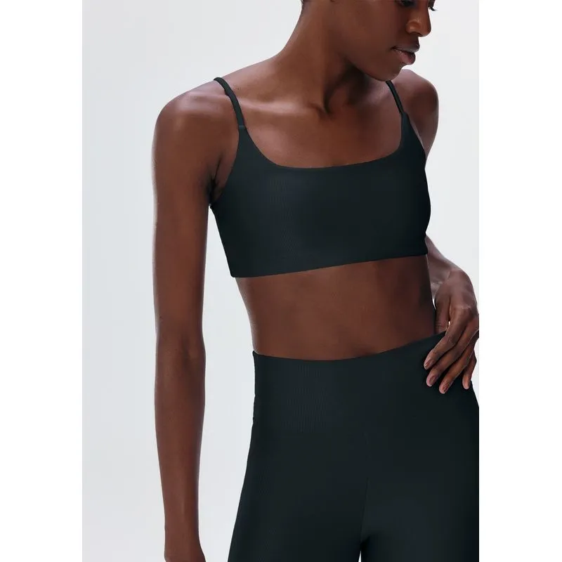 Top Esportivo Feminino Proteção UV - Preto P