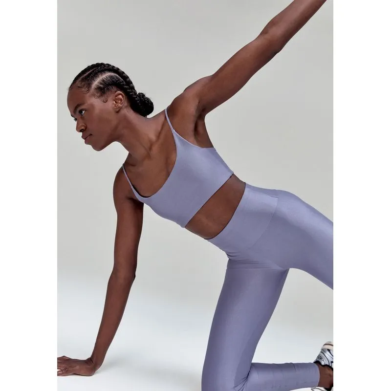Top Esportivo Feminino Proteção UV - Roxo G