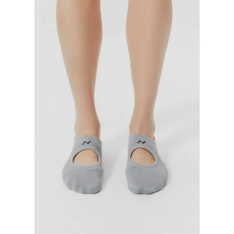 Meia Sapatilha Esportiva - Cinza M