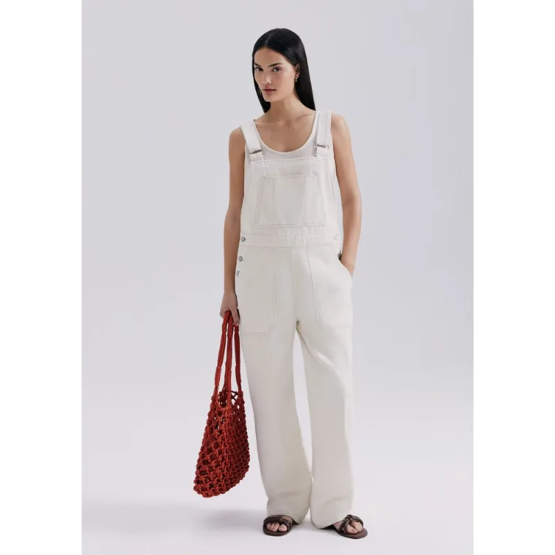 Jardineira De Sarja - Off white M