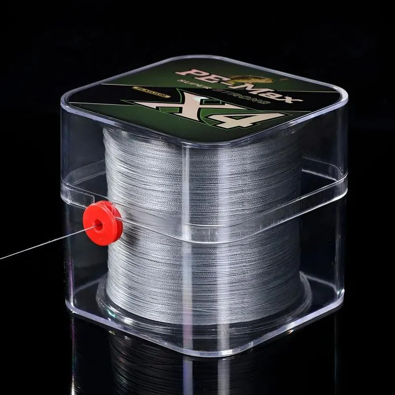 Linha De Pesca Multifilamento 500m Pe 4 Cinza-0.23mm-11kg-2.
