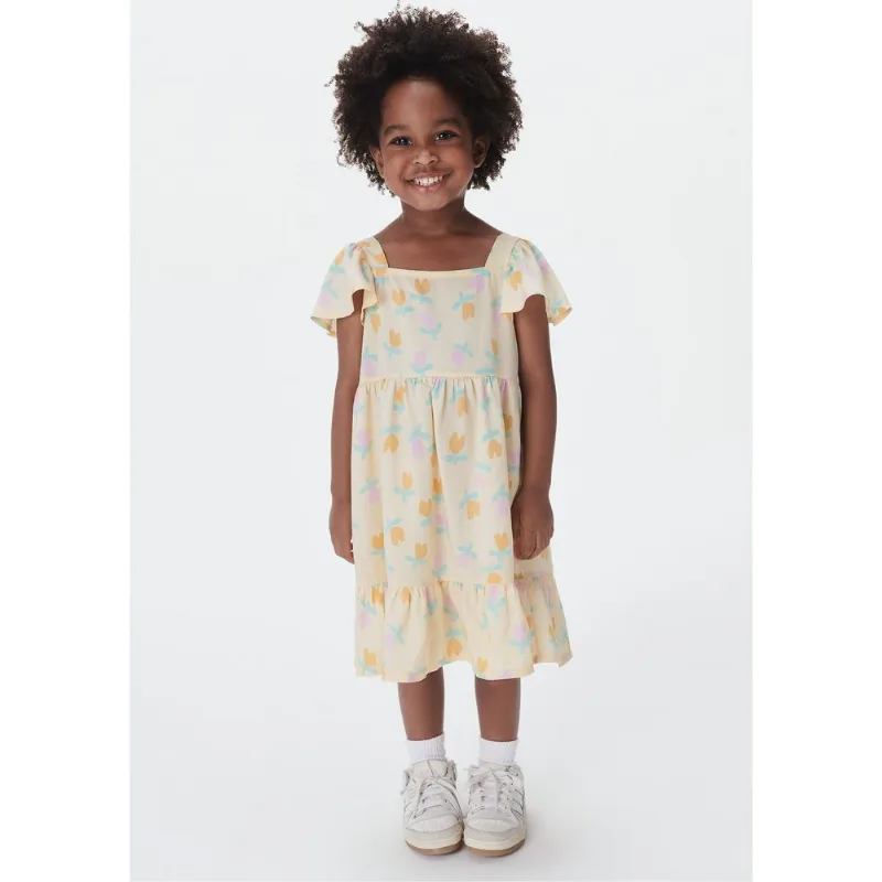 Vestido Infantil Toddler - Amarelo 004