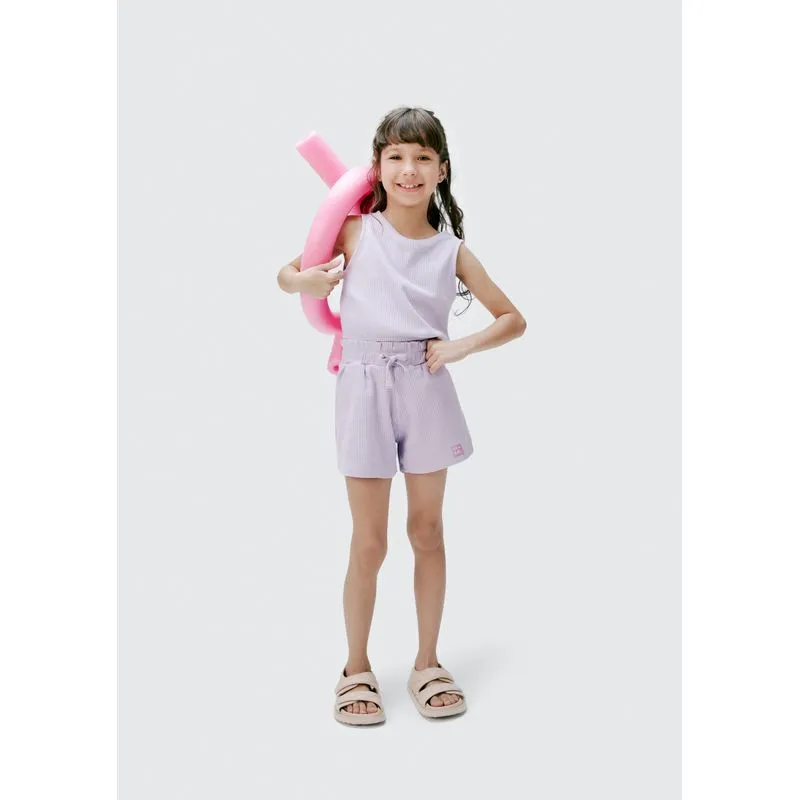 Conjunto Curto Infantil Menina - Roxo 006