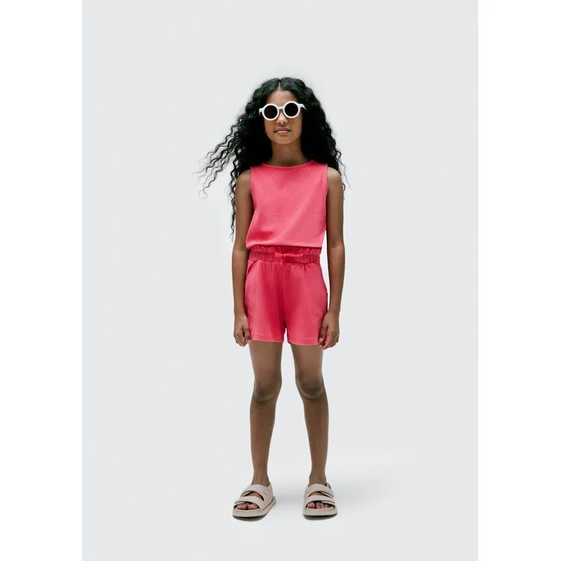 Conjunto Curto Infantil Menina - Rosa 014