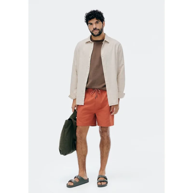 Shorts Masculino De Sarja - Vermelho P