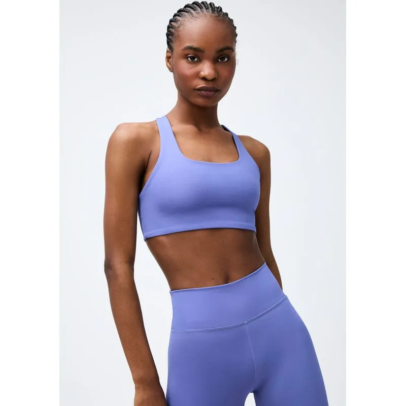 Top Esportivo Feminino Hero Com Fio Lycra® - Lilás M