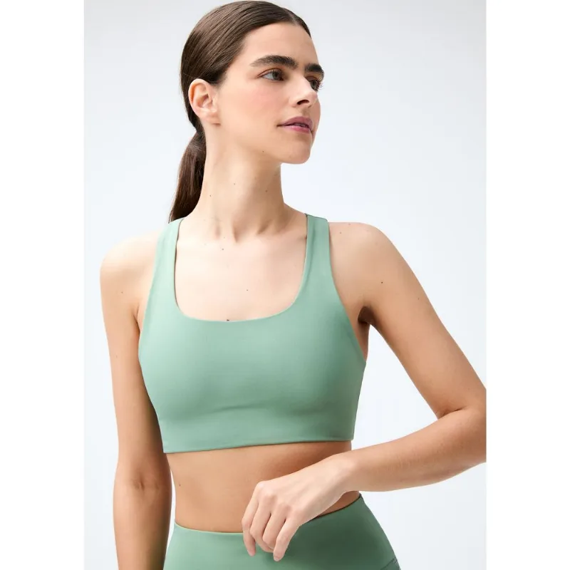 Top Esportivo Feminino Hero Com Fio Lycra® - Verde P