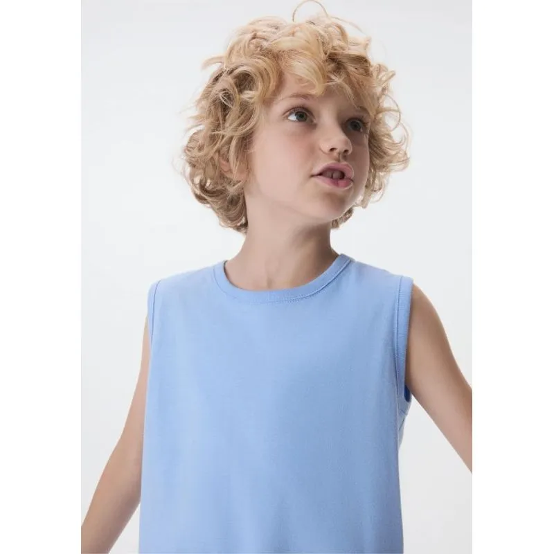 Regata Básica Infantil Menino Modelagem Tradicional - Azul 016