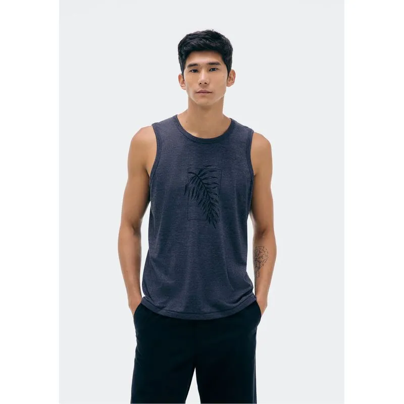 Regata Básica Masculina Regular Com Estampa - Cinza G