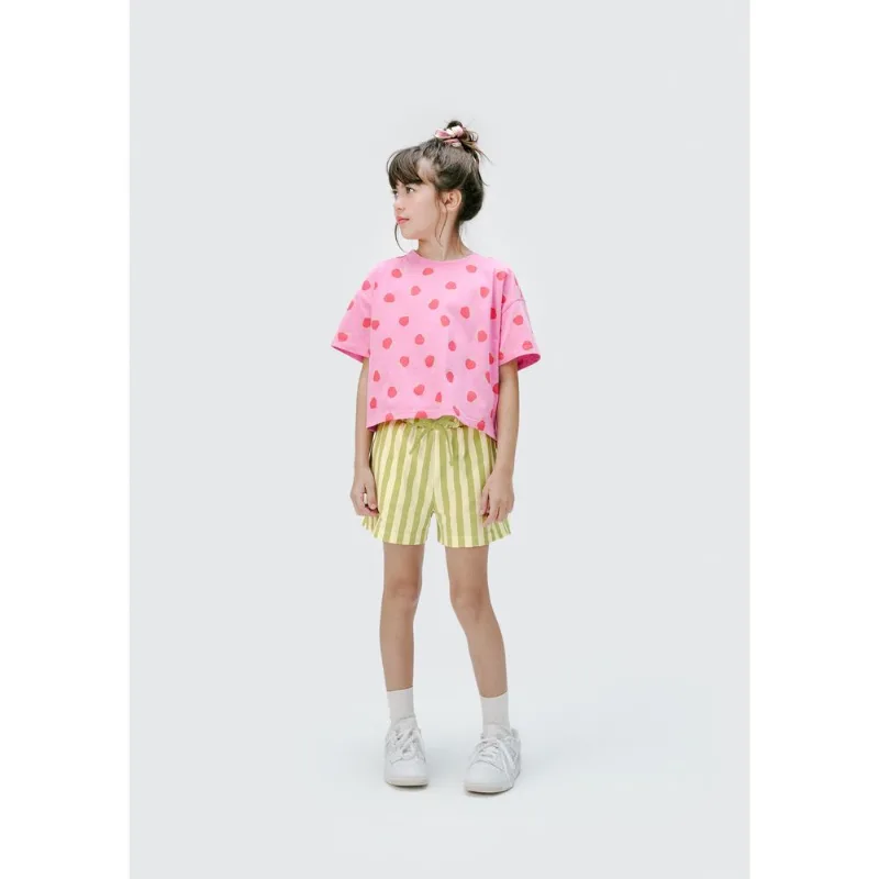 Shorts Infantil Menina Clochard - Verde 010