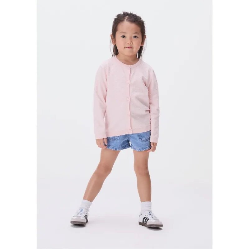 Shorts Jeans Infantil Menina Toddler - Azul 002