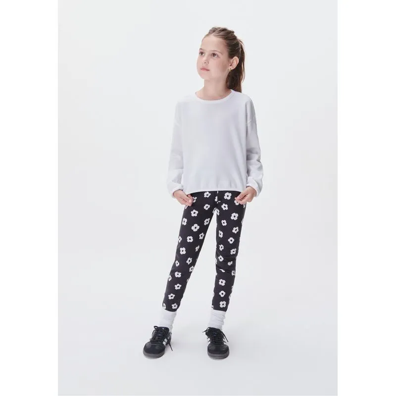 Conjunto Infantil Menina Texturizado Com Estampa - Preto 008