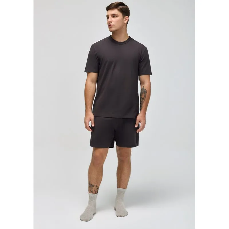 Pijama Curto Masculino Cós Elástico - Cinza G