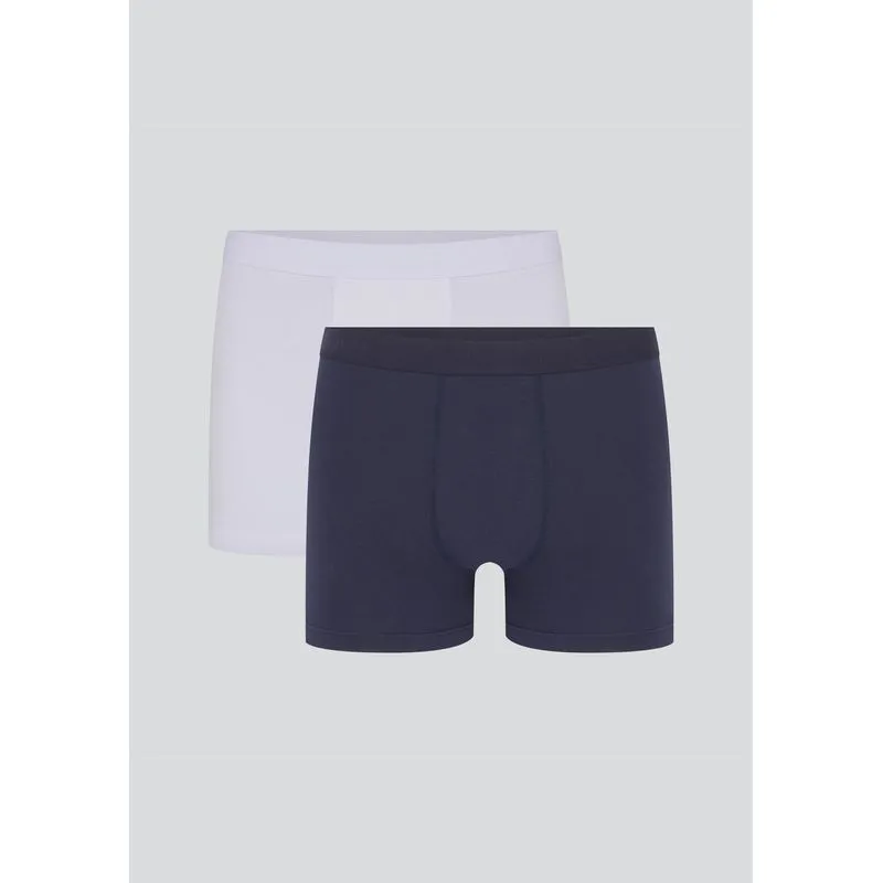 Kit 2 Cuecas Boxer com elástico Personalizado - Multicolorido G