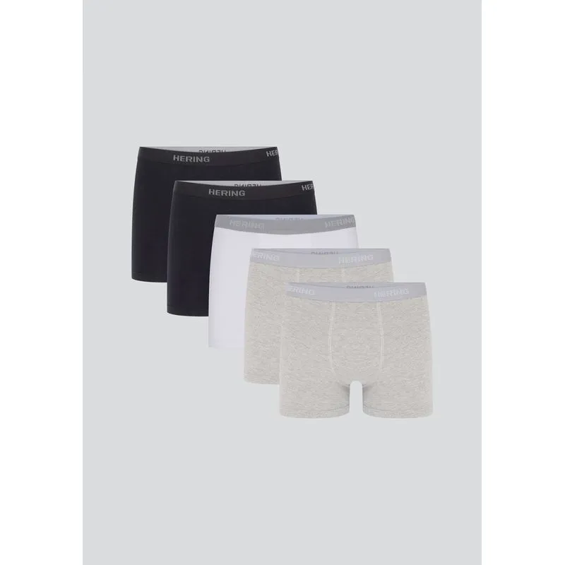 Kit 5 Cuecas Boxer Com elástico Personalizado - Multicolorido G
