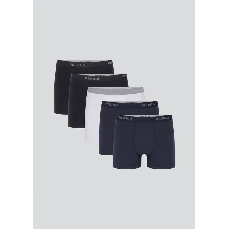 Kit 5 Cuecas Boxer Com elástico Personalizado - Multicolorido G