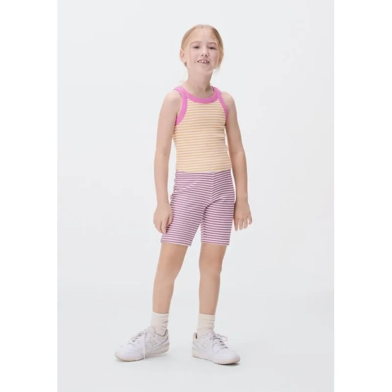 Regata Cropped Infantil Menina Em Ribana - Laranja 016