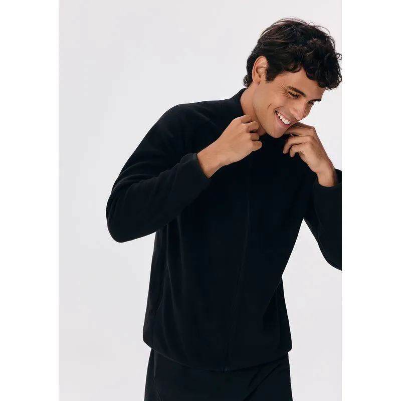 Jaqueta Masculina Em Fleece - Preto P